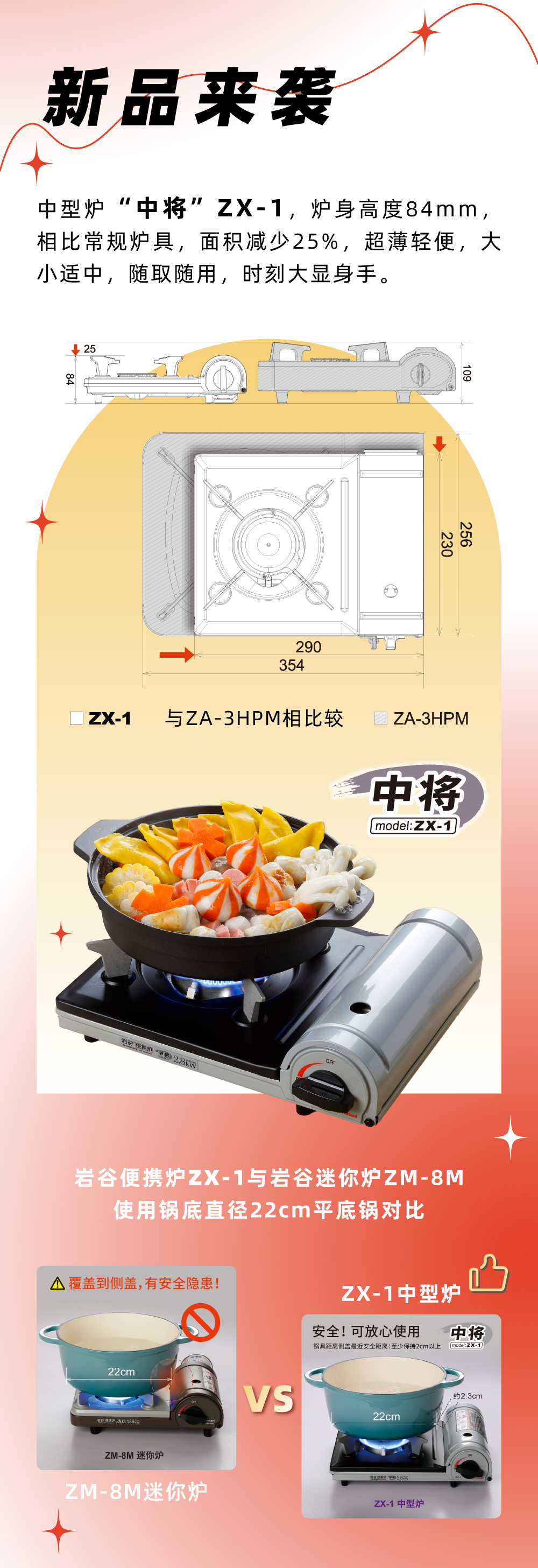 华亿官方网站-华亿（中国）有限公司
便携炉ZX-1，炉身高度84mm，相比常规炉具，面积减少25%，
超薄轻便，大小适中，随取随用，时刻大显身手。